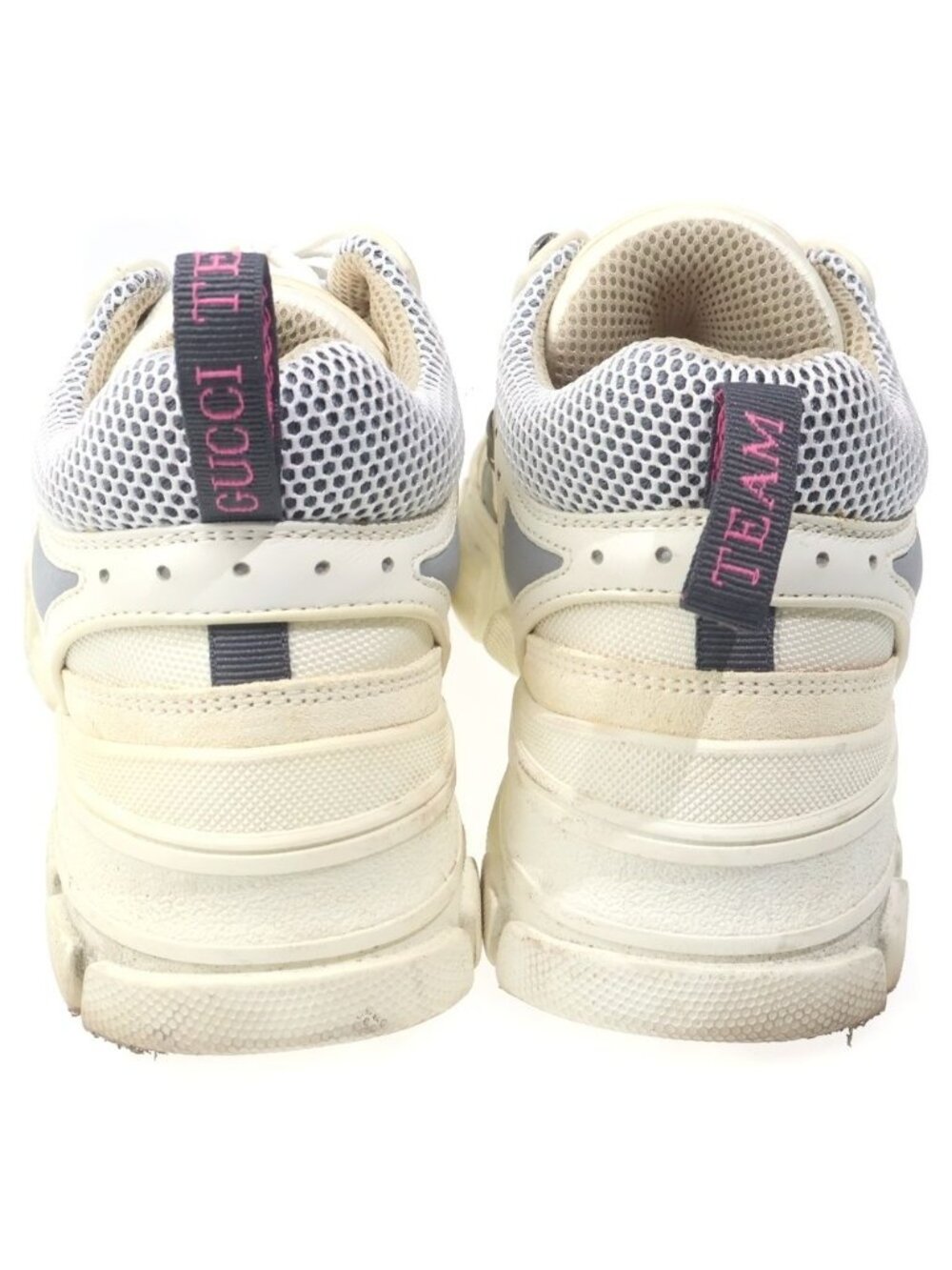 Gucci Flash Trek High Cut Sneakers White - Picture 3 of 6